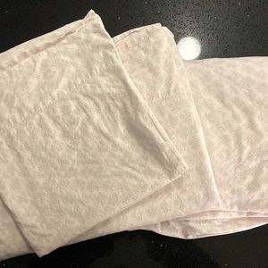 EUC Restoration Hardware Baby Paisley Pink Peracle Twin Sheet Set